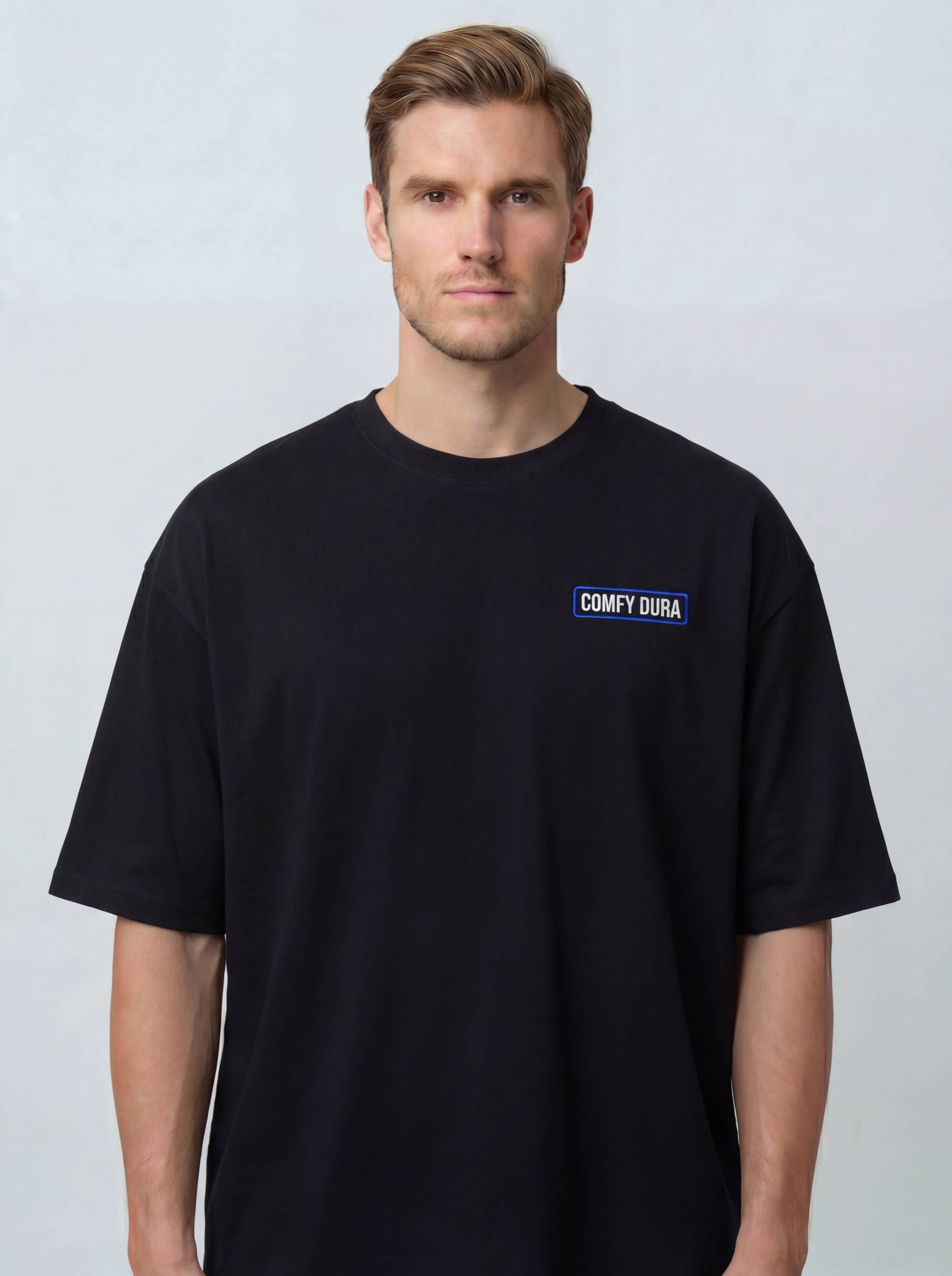 Comfy Dura Classic Comfy Tee - Oversized T-Shirt Heavyweight Cotton Streetwear Essentials