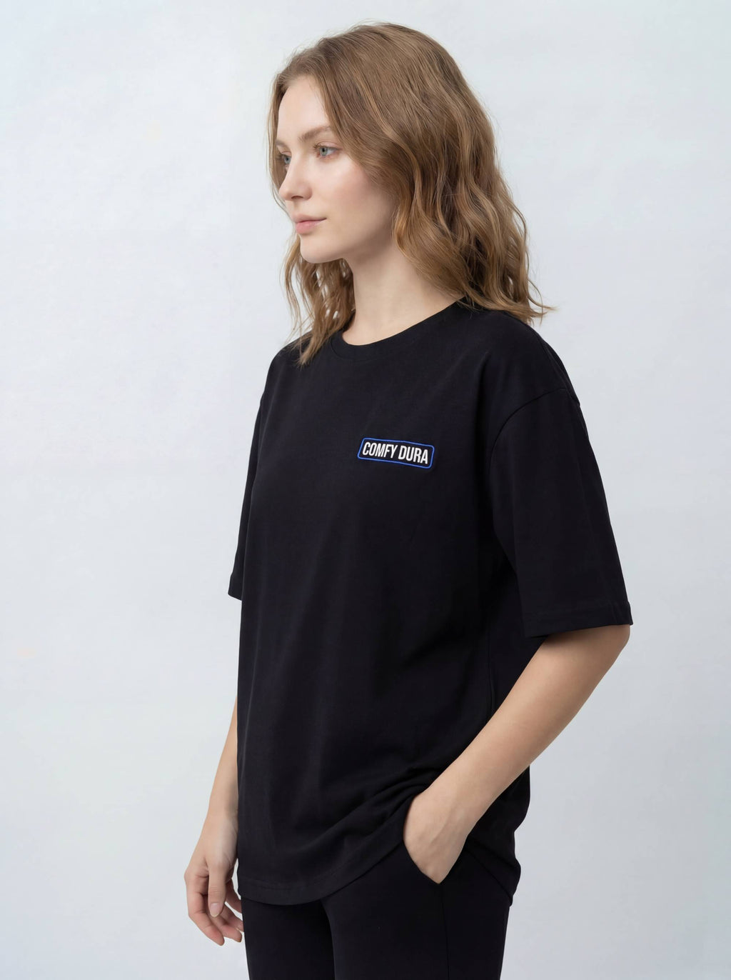 Comfy Dura Classic Comfy Tee - Oversized T-Shirt Heavyweight Cotton Streetwear Essentials