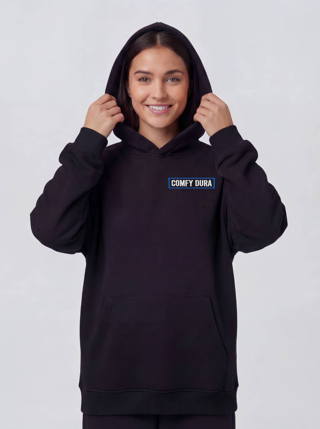 The Black Signature Heavyweight Hoodie