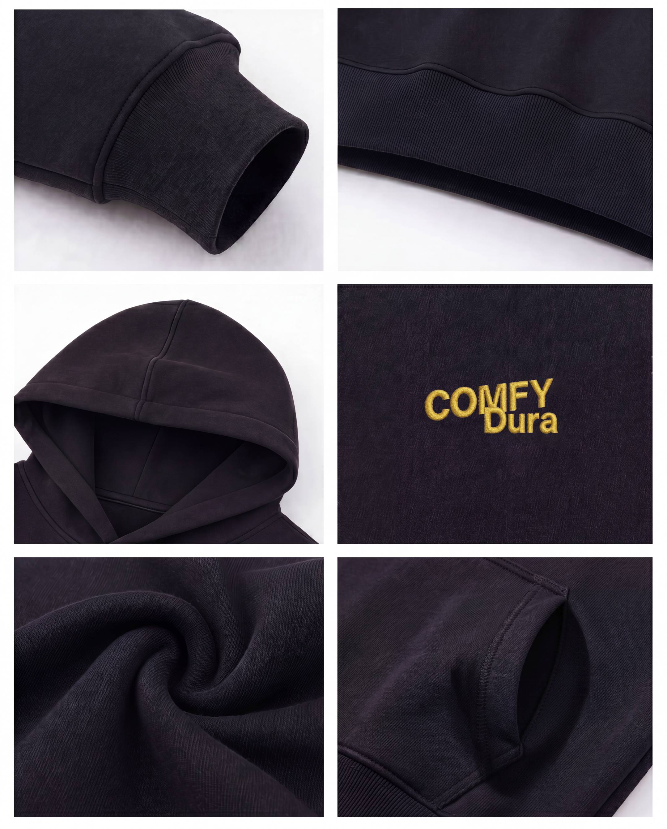 Comfort Bold Gold Hoodie