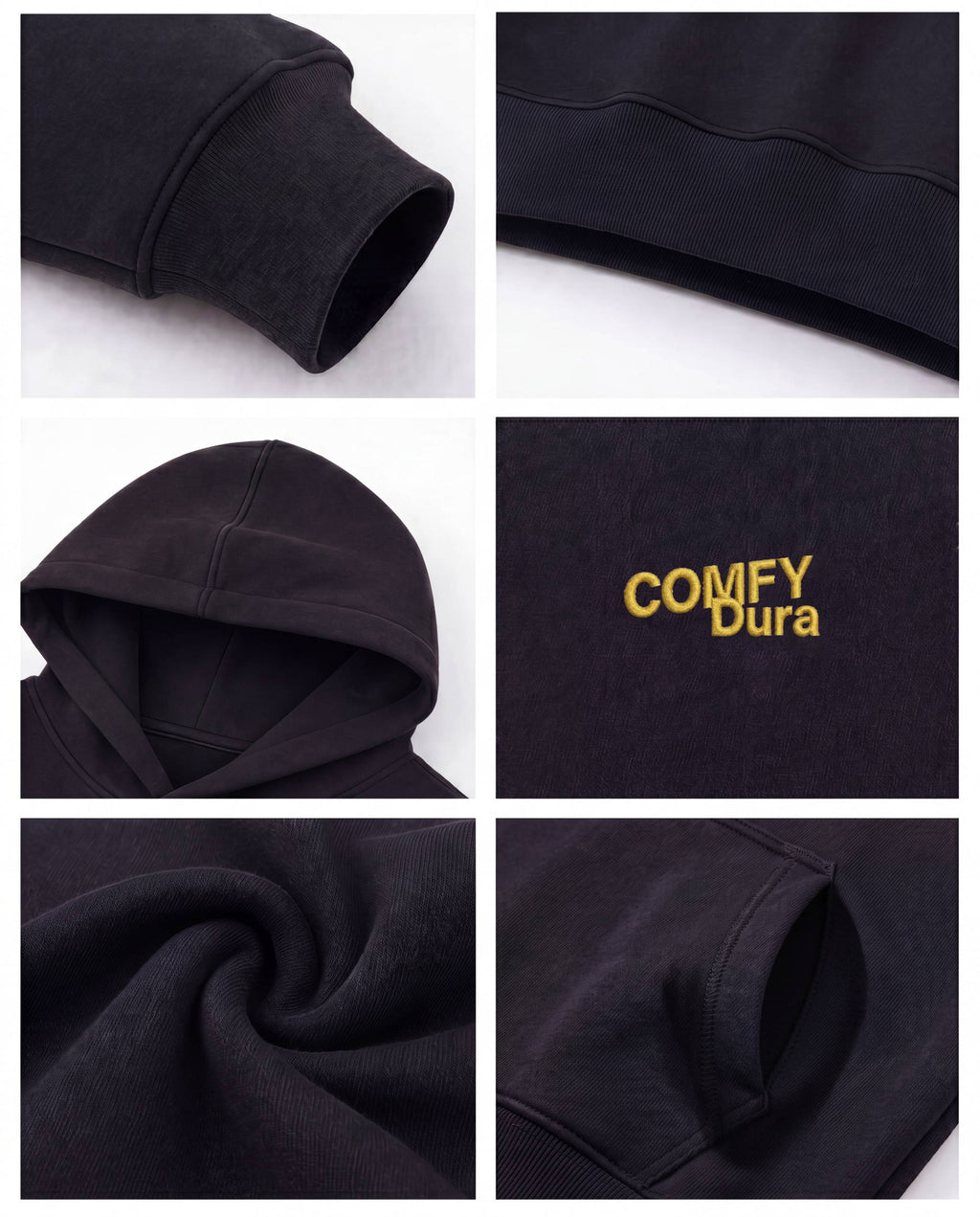 Comfort Bold Gold Hoodie